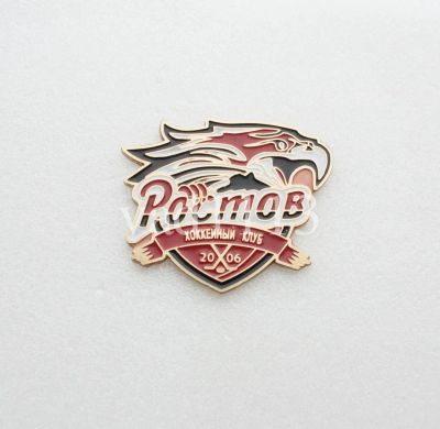 Лот: 10971324. Фото: 1. Хоккей значок ХК Ростоа Ростов-на-Дону. Сувенирные