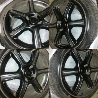 Лот: 6113216. Фото: 1. Колеса Литье резина Bridgestone... Шины на дисках