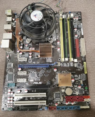 Лот: 16478715. Фото: 1. Топовый комплект на LGA775 - Asus... Комплекты запчастей