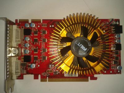 Лот: 4146651. Фото: 1. Видеокарта HD 4850. Видеокарты