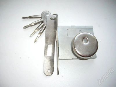 Лот: 412932. Фото: 1. замок врезной на 2 оборота. Фурнитура, комплектующие