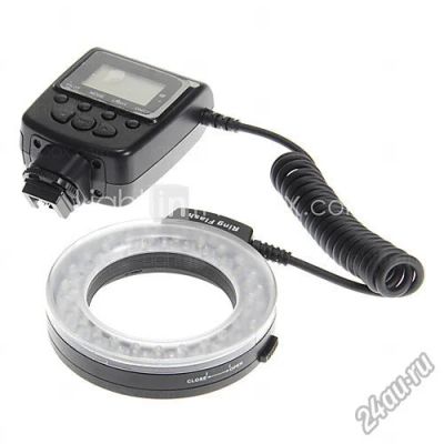 Лот: 5479297. Фото: 1. Travor RF550E Macro LED Ring Flash... Вспышки, осветители, рассеиватели