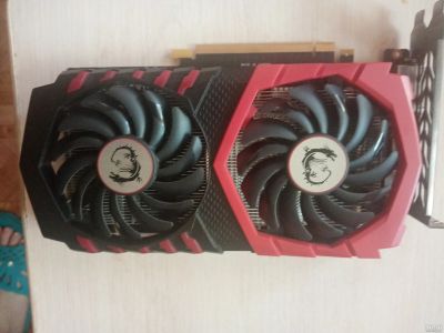 Лот: 18198630. Фото: 1. Видеокарта MSI geforce gtx 1050... Видеокарты