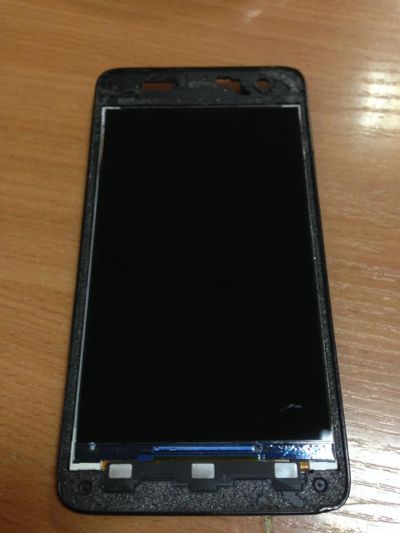 Лот: 6954637. Фото: 1. Дисплей в рамке на Micromax A106... Дисплеи, дисплейные модули, тачскрины