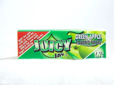 Лот: 10779893. Фото: 1. Juicy Jay's 1/4 Green Apple бумага... Аксессуары и запчасти для кальянов