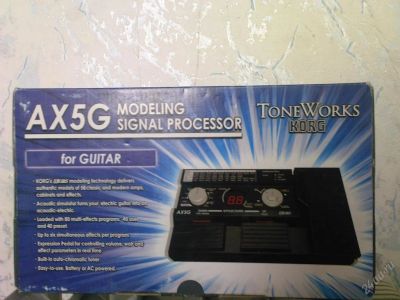 Лот: 127139. Фото: 1. Проц. гитарный KORG AX5G. Гитарные эффекты и комбоусилители
