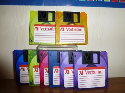 Лот: 5461252. Фото: 1. Дискеты "Verbatim"-8 штук. Другое (носители информации)