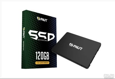 Лот: 9897784. Фото: 1. SSD диск 120gb Palit UVS Series... SSD-накопители