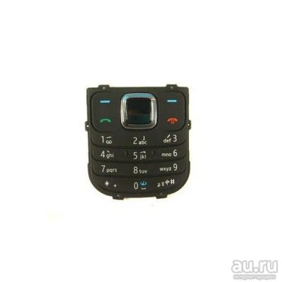 Лот: 12057819. Фото: 1. Клавиатура Nokia 1680C Черный. Корпуса, клавиатуры, кнопки