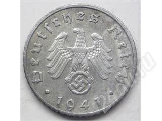Лот: 203613. Фото: 1. Германия. 3-й Рейх. 5 рейх пфенниг... Европа