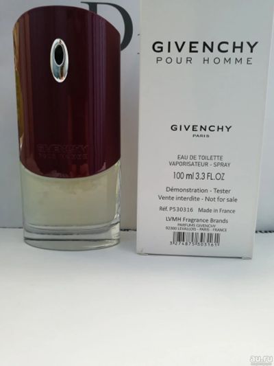 Лот: 1883309. Фото: 1. Тестер Givenchy pour Homme (Premium... Мужская парфюмерия