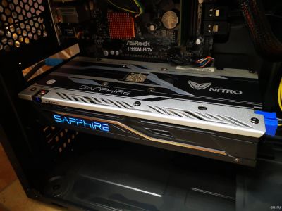Лот: 16347320. Фото: 1. Видеокарта Sapphire Radeon RX... Видеокарты