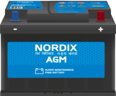 Лот: 18582963. Фото: 1. Акб nordix agm 95 а ч l (обр... Аккумуляторы