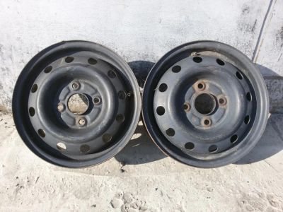 Лот: 8256073. Фото: 1. R14 4*114,3 Штамповка Honda 1шт... Диски