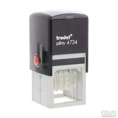 Лот: 15549046. Фото: 1. Trodat 4724 P2 (40 x 40 мм, h3... Печати, штампы, оснастки