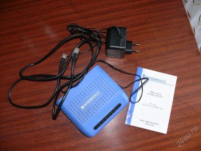 Лот: 1074601. Фото: 1. Модем ADSL ИнтерКросс ICxDSL 5633... Проводные модемы