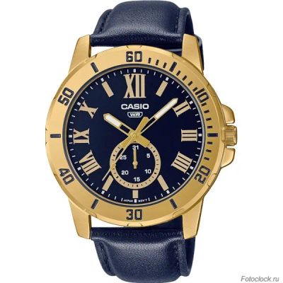Лот: 21236537. Фото: 1. Casio MTP-VD200GL-1B. Оригинальные наручные часы