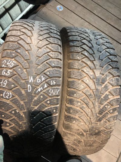 Лот: 25055939. Фото: 1. (2шт) 245-65-17 Nokian Nordman... Шины
