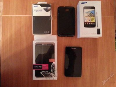 Лот: 2201464. Фото: 1. Samsung Galaxy Note N7000 Черный... Смартфоны