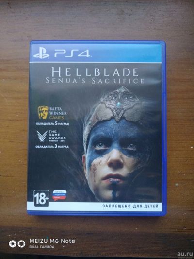 Лот: 14472198. Фото: 1. Hellblade Senua's Sacrifice/Лицензионный... Игры для консолей