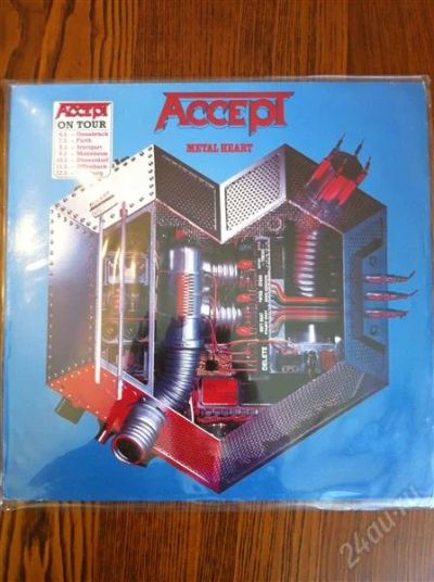 Лот: 867055. Фото: 1. ACCEPT "METAL HEART" LP RCA 1985. Аудиозаписи