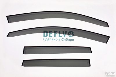 Лот: 13752569. Фото: 1. Honda Fit, Jazz 2001-2007 Ветровики... Детали тюнинга