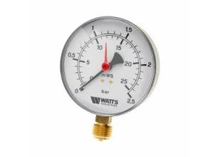 Лот: 6475020. Фото: 1. Манометр радиальный Watts. Другое (строительство и ремонт)
