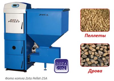 Лот: 15200471. Фото: 1. Pellet-25А [25 кВт] Пеллетный... Отопительные котлы, печи