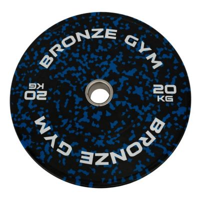 Лот: 25046965. Фото: 1. Диск бамперный 20кг Bronze Gym... Штанги, блины