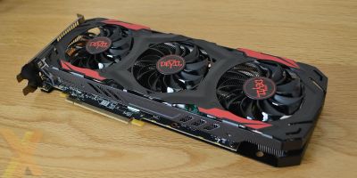 Лот: 12670604. Фото: 1. PowerColor RX 570 Red Devil 4... Видеокарты