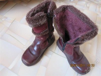 Лот: 733187. Фото: 1. Зимние сапожки. Другое (дети растут)