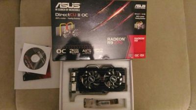 Лот: 9355784. Фото: 1. ASUS Radeon R9 270 OC. Видеокарты