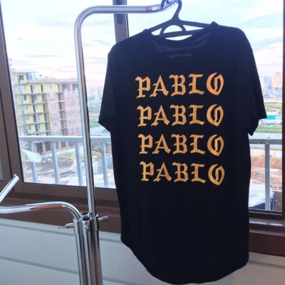 Лот: 10124317. Фото: 1. Футболка "I feel like Pablo" by... Футболки, поло