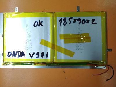 Лот: 17302330. Фото: 1. Б\У аккумулятор, АКБ, батарея... Запчасти для планшетов
