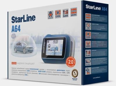 Лот: 4757433. Фото: 1. StarLine A64 Dialog 2CAN 2SLAVE... Автомобильные сигнализации