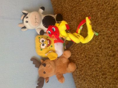 Лот: 4234243. Фото: 1. мягкие игрушки-обмен. Мягкие