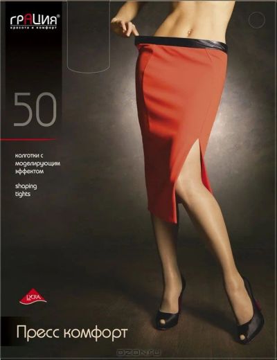 Лот: 5157766. Фото: 1. Колготки Пресс комфорт 50. Колготки, чулки