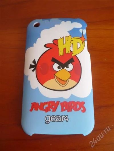 Лот: 1596779. Фото: 1. Чехол Angry Birds для Apple iPhone... Чехлы, бамперы