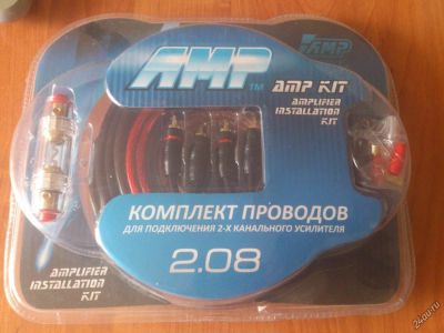 Лот: 5894278. Фото: 1. Установочный комплект проводов... Аксессуары для автозвука