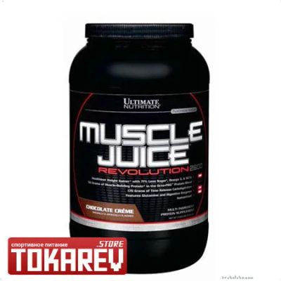 Лот: 2988766. Фото: 1. Гейнер Muscle Juice Revolution... Спортивное питание, витамины