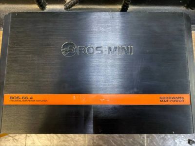Лот: 25743678. Фото: 1. Усилитель BOS-MINI BOS-66.4 (4-канальный... Усилители, эквалайзеры
