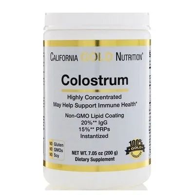 Лот: 9372341. Фото: 1. California Gold Nutrition, Colostrum... Спортивное питание, витамины