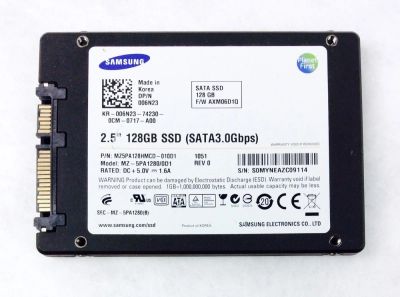 Лот: 3722143. Фото: 1. SSD диск 2.5" Samsung PM810 128GB... SSD-накопители