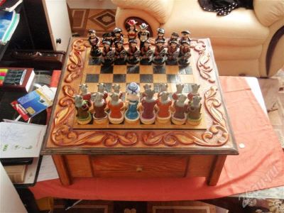 Лот: 450477. Фото: 1. шахматы из хлеба. Скульптуры