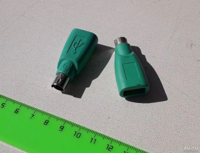 Лот: 13685805. Фото: 1. Переходник-адаптер USB для мыши... Шлейфы, кабели, переходники
