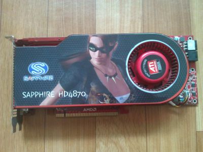 Лот: 3950450. Фото: 1. Sapphire Radeon HD 4870 GDDR5. Видеокарты