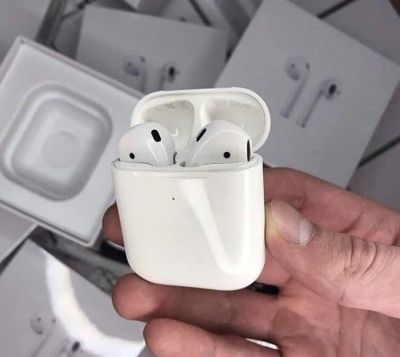 Лот: 21256244. Фото: 1. Беспроводные наушники Копия Airpods... Наушники, гарнитуры