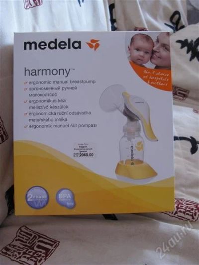 Лот: 1014882. Фото: 1. Новый молокоотсос Medela HARMONY. Всё для кормления
