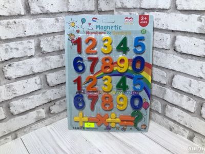 Лот: 8003909. Фото: 1. цифры магнитные новый набор... Развивающие