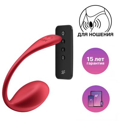 Лот: 24252427. Фото: 1. Виброяйцо Satisfyer Shiny Petal... Игрушки